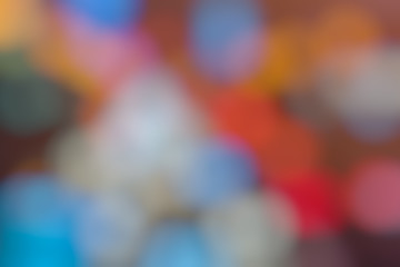 City at night - blur photo, blurred background.