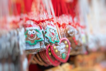 Traditional Christmas Decorations. Selective Focus.