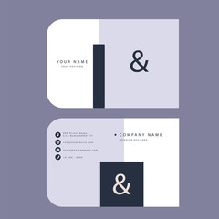 Modern business card