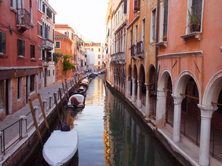 イタリアのベニスの街並み