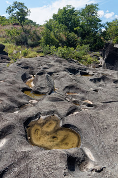 Miejsce zwane "Val da Lua" w pobliżu Sao Jorge, Goias, Brazylia