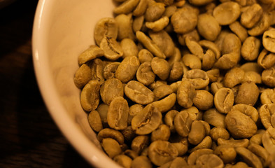 Bean Coffee close  up