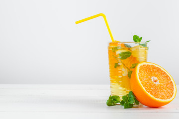 Citrus lemonade,summer drink.