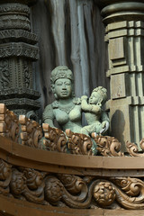 Holztempel, Sanctuary of truth, Naklua, Thailand