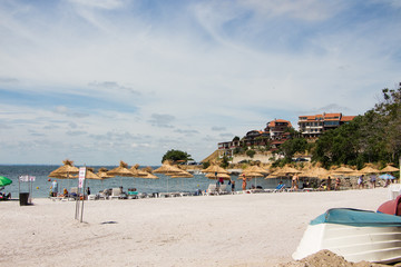 view of Nessebar. Ancient city on the Black Sea coast of Bulgaria. UNESCO Word Heritage Site