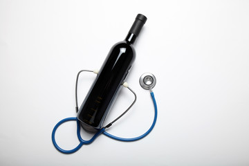 Medical alcohol use. Red wine is good for cardiological health.