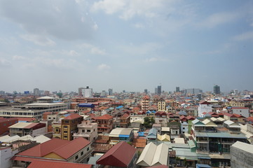 Fast-growing Phnom Penh Cambodia