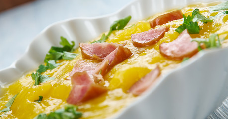 Smoked Sausage, Butternut Squash and Wild Rice