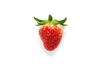 Strawberry With White Background 