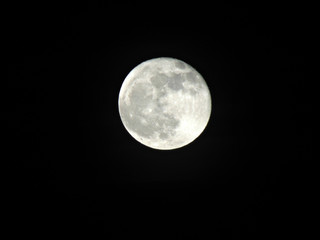 Obraz na płótnie Canvas moon in the sky
