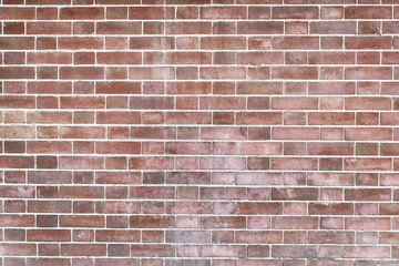 Red old brick wall