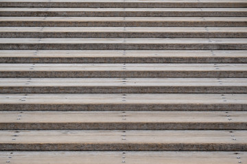 Staircase through the woods in the station