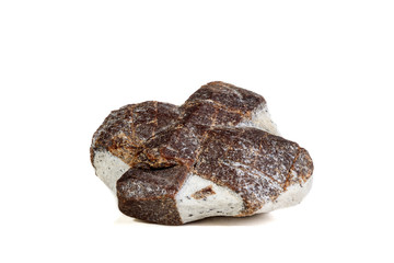 bread isolated on white background