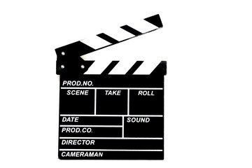 Obraz premium Clapperboard Close up