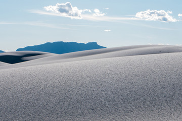 white sands