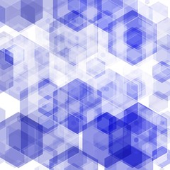 Fototapeta premium Vector Abstract science Background. Hexagon geometric design. EPS 10