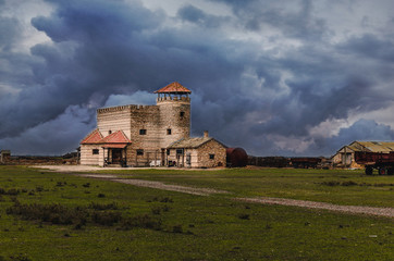 Fototapeta premium ancient castle
