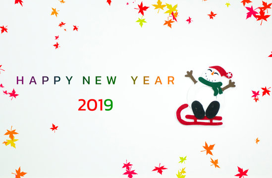 happy new year 2019 is gold year of every thing