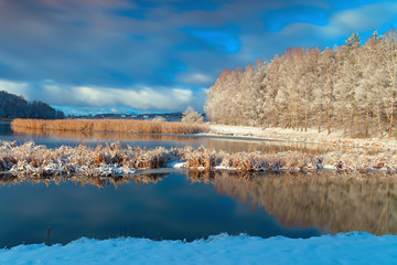 Zimowa Warmia  © Wojciech Lisiński