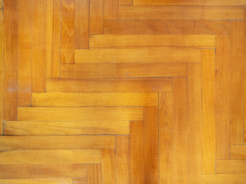 old parquet from oak wood