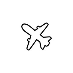airplane icon. Vector illustration