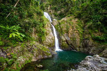 Chorro de Dona Juana waterfall in Puerto Rico