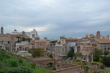 Naklejka premium Bright November in Rome