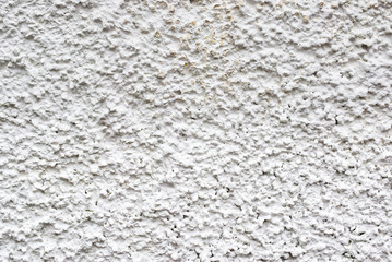Weiße Wand mit Strukturputz - Hintergrundbild 