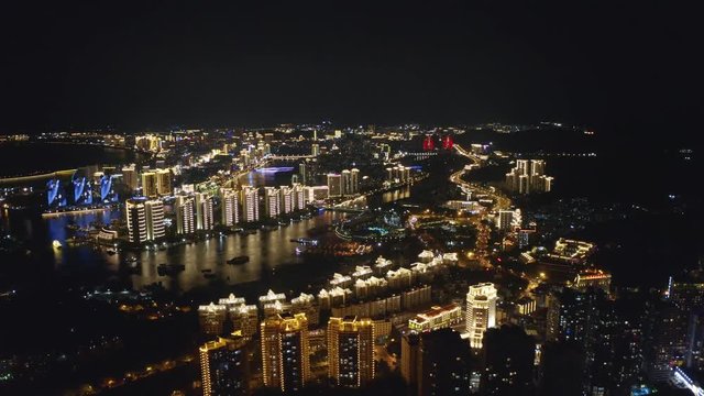 Night resort city