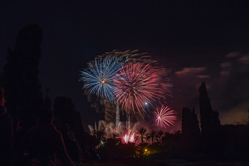 Fireworks from Valencia Spain