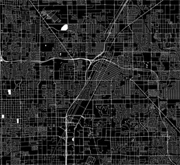 map of the city of Las Vegas, Nevada, USA © tish11