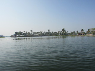 Obraz premium river in india