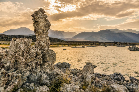 Abendstimmung am Mono Lake USA