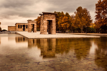 Obraz premium Templo de Debod, Madrid