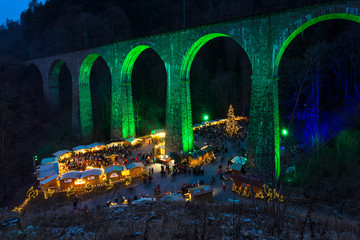 Weihnachtsmarkt in der Ravennaschlucht 