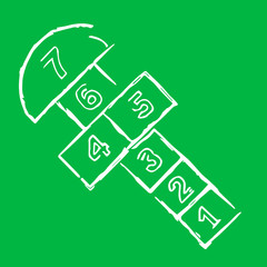 Hopscotch game