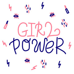 Lettering Girl Power