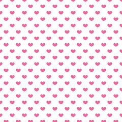 Heart pattern. Valentines day background. Eps10.