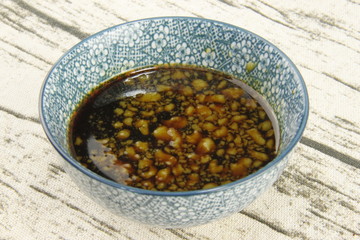 Sauce soja au wasabi