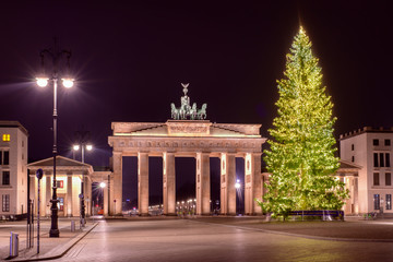 Fototapeta na wymiar Berlin im Dezember