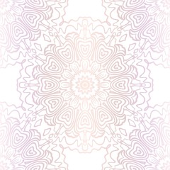Vector Illustration. Pattern With Floral Seamless Ornament. Design For Print Fabric, Fashion.
