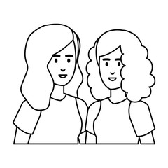 couple of women characters