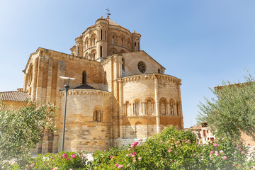 Collegiate Church of Santa María la Mayor in Toro city, province of Zamora, Spain