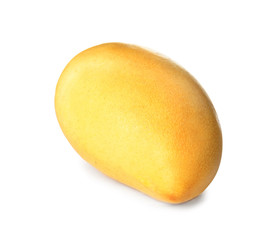Fresh ripe juicy mango isolated on white