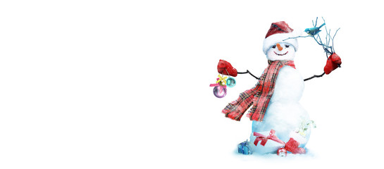 Schneemann - Weihnachtsmotiv