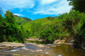 Fototapeta na wymiar Ambiente Natural - Cachoeira Venezuela - ES/Brazil