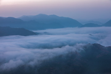 Fototapeta premium 広島雲海