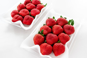 イチゴの写真素材