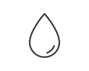 drop water line icon illustration vector,blood icon illustration design