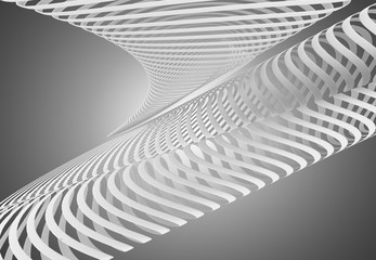 3d abstract futuristic background. 3d illustration